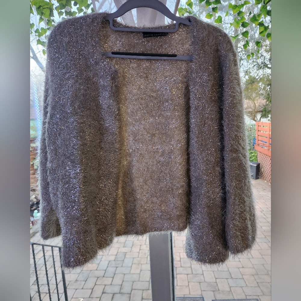 David Emanuel cardigan size L